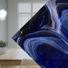 Wispy semi-transparant Blue/Purple/White 703 WOM ( ±27x26cm)