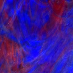 Wispy semi-transparant Blue/Purple/White 703 WOM ( ±27x26cm)
