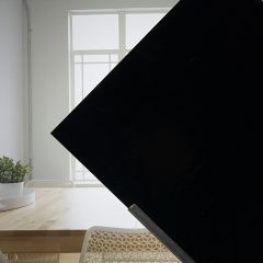 Zwart Wissmach glas