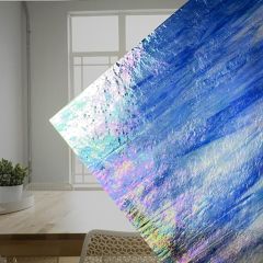 Wissmach 96-30 prisma Clear/Dark blue luminesce ( ±27x26cm)