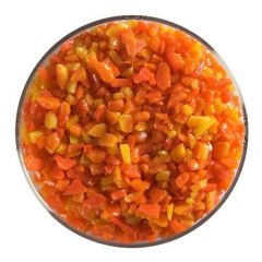0125 coarse frit 455g Orange