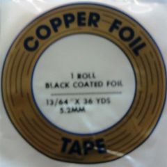 Koperfolie EDCO Black back 13/64 inch - 5,2 mm