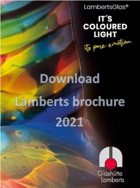 Lamberts mondgeblazen glas brochure
