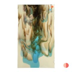 French Vanilla, Lt. Turquoise Blue Infusion