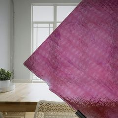 BE Cranberry Pink 1311-30 transparent ( ±25x29cm) Striker!