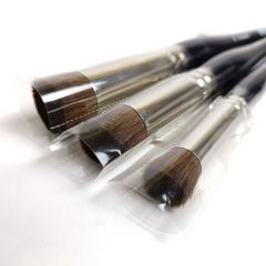 Da Vinci tamponeerkwast ponyhaar vlak 132/12