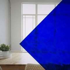 kobalt blauw waterglas