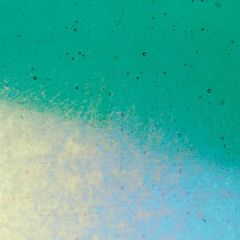 BE Emerald Green transparent iridiscent  (±25x29cm)