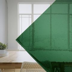 groen glas voor glas in lood