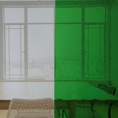 2294xx groen glas voor glasinlood
