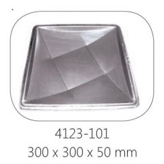 Fenix RVS mal  300 x 300 x 50 mm