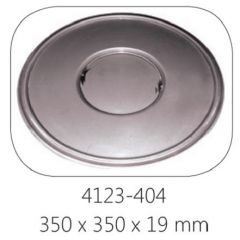 Fenix RVS mal  350 x 350 x 19 mm