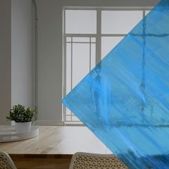 833-91SF Sky Blue/White, wispy (COE 96)