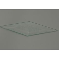 Bevel ruitvorm Ijsbloem 50,8 x 152,4 mm