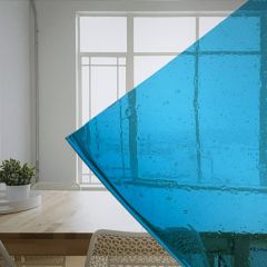 Blauw glas voor glas-in-lood