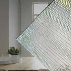 Clear Accordion iridescent