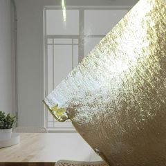 BE Light Bronze 1409-38 transparent Gold iridiscent  (±25x29cm)