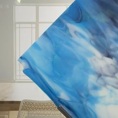White/Turquoise Blue/Midnight Blue