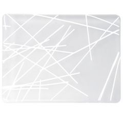 White Chopstix on Clear