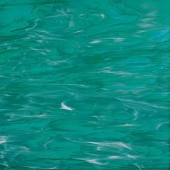 823-92 Teal Green/White, wispy (COE 96)