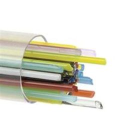 Bullseye Stringer 1mm 8418 mix opaal & transparant (COE 90)