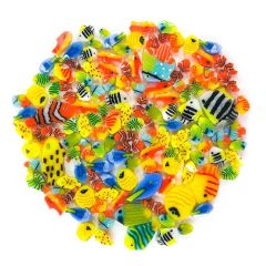 Millefiori COE90 Tropical Fish Mix verpakt per 50 Gram
