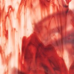 Mississippi River Glass opaque Red White 1008 S