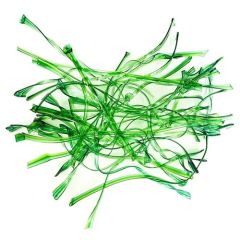 Millefiori COE96 Stringers Green verpakt per 25 Gram