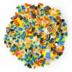 Millefiori COE96 Tropical Fish verpakt per 50 Gram