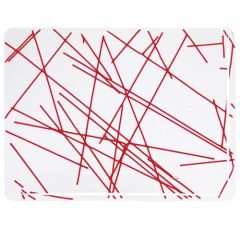 Red Chopstix on Clear