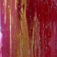Mississippi River Glass opaque Red iridescent 1009 IR