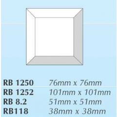 Square 51x51mm BLUE (VE=20)