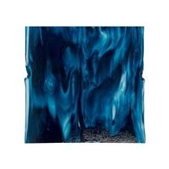 Deep Copper Blue,White