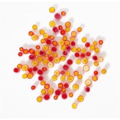 Millefiori COE90 Vortex sunset verpakt per 25 Gram