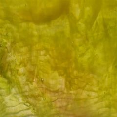 Mississippi River Glass opal yellow green ripple 7092 R