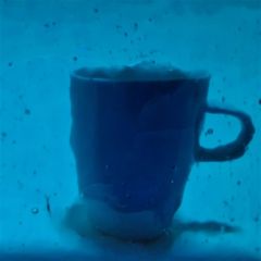 Mississippi River Glass transparent blue 5004 C