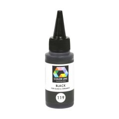 Color Line Paint 119 black 62 gram