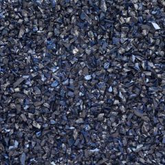 Oceanside frit 138 coarse transparent aventurine blue 240g