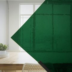 Mondgeblazen glas Jungle Groen F53 ( ±30x30cm)