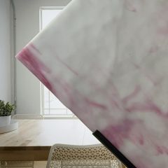 Mississippi River White/Pink opal 1007 Mottle (±30x30cm)