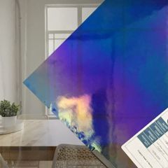 transparent dark blue Iriserend 136s-Fi (30x30)
