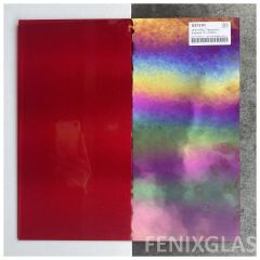 151SFI Cherry Red Transparent Irid (COE 96)