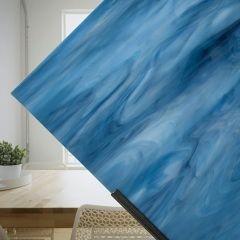 Pearl Opal Clear/white/navy/aqua 6033-83 (30x30)