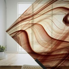 Burgundy on Clear Baroque