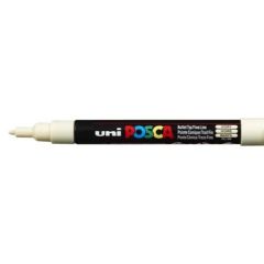 Paintmarker Uni POSCA PC3M fijn Ivoor 0,9-1,3 punt