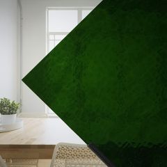 Mississippi River glass Green Hammerd transparent 8012 C (±30x30cm)