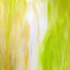 Wissmach semi-translucent Avocado green 55 WO (± 27x26cm)