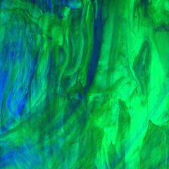 702WO Wissmach Whispy Mystic Green/White/Blue Opalescent 3mm