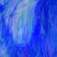 Wissmach 96TM prisma clear/dark blue luminescent 3mm