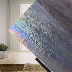Wissmach 2180 Light Violet/White WO iriserend (± 27x26cm)
